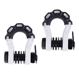 Maxbell 2Pcs D Ring Shackles Off Road Towing Accessories for Off Road Tow Strap