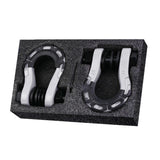 Maxbell 2Pcs D Ring Shackles Off Road Towing Accessories for Off Road Tow Strap