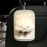 Maxbell Car Trash Bin Can Multipurpose Leakproof Multipurpose Headrest Car Trash Bin