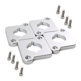 Maxbell Coilpack Adapter Plates Ignition Coil Adapter Billet 1.8T to 2.0tfsi argent