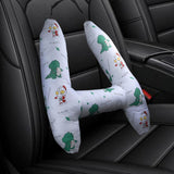 Maxbell Car Sleeping Support Travel Pillow Car Backseat Travel Pillow for Trips