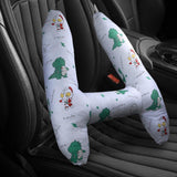 Maxbell Car Sleeping Support Travel Pillow Car Backseat Travel Pillow for Trips