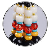 Maxbell Lotus Beaded Car Rearview Mirror Charm Pendant Universal Dangling Ornament