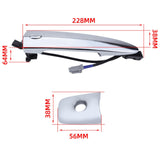 Maxbell Front Door Handle 806409N00A Assembly Automotive Replacement for Nissan Front left