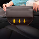 Maxbell Car Seat Gap Filler Organizer Seat Gap Storage Box for Phones Women Men