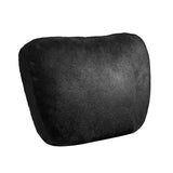 Maxbell Car Neck Pillow Universal Suede Automotive Accessories Head and Neck Support Black