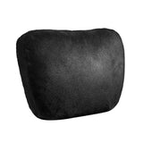 Maxbell Car Neck Pillow Universal Suede Automotive Accessories Head and Neck Support Black