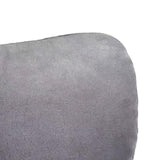 Maxbell Car Neck Pillow Universal Suede Automotive Accessories Head and Neck Support Gray