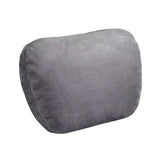 Maxbell Car Neck Pillow Universal Suede Automotive Accessories Head and Neck Support Gray