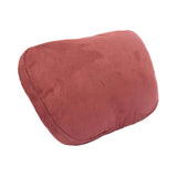 Maxbell Car Neck Pillow Universal Suede Automotive Accessories Head and Neck Support Red