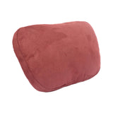 Maxbell Car Neck Pillow Universal Suede Automotive Accessories Head and Neck Support Red