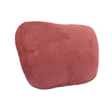 Maxbell Car Neck Pillow Universal Suede Automotive Accessories Head and Neck Support Red