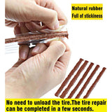 Maxbell Auto Tire Repair Set Heavy Duty Tire Plug Kit for Motorcycle Camper SUV