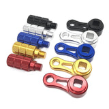 Maxbell 2x Foot Rest Pegs Pedals Pedal Foot Pegs Lever Links Footrest for Niu