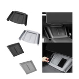 Maxbell Center Console Wireless Charging Mat Protection Cover for Tesla Model Y/3 Black with Pocket