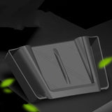 Maxbell Center Console Wireless Charging Mat Protection Cover for Tesla Model Y/3 Black with Pocket