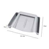 Maxbell Center Console Wireless Charging Mat Protection Cover for Tesla Model Y/3 Gray with Pocket