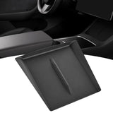 Maxbell Center Console Wireless Charging Mat Protection Cover for Tesla Model Y/3 Black