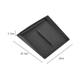 Maxbell Center Console Wireless Charging Mat Protection Cover for Tesla Model Y/3 Black