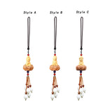 Maxbell Buddha Statue Hanging Ornament Doors Automotive Car Rearview Mirror Pendant