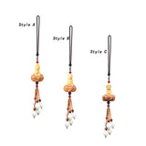 Maxbell Buddha Statue Hanging Ornament Doors Automotive Car Rearview Mirror Pendant