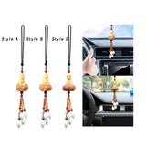 Maxbell Buddha Statue Hanging Ornament Doors Automotive Car Rearview Mirror Pendant