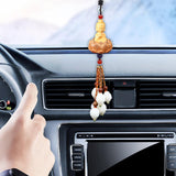 Maxbell Buddha Statue Hanging Ornament Doors Automotive Car Rearview Mirror Pendant