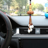 Maxbell Buddha Statue Hanging Ornament Doors Automotive Car Rearview Mirror Pendant
