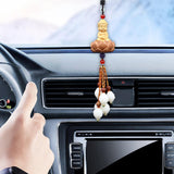 Maxbell Buddha Statue Hanging Ornament Doors Automotive Car Rearview Mirror Pendant