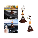 Maxbell Cars Rearview Mirror Pendant Door Automotive Window Buddha Hanging Ornament