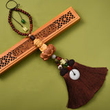 Maxbell Cars Rearview Mirror Pendant Door Automotive Window Buddha Hanging Ornament