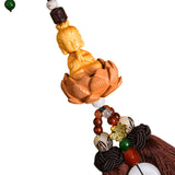 Maxbell Cars Rearview Mirror Pendant Door Automotive Window Buddha Hanging Ornament