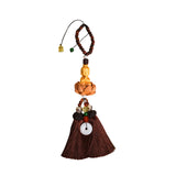 Maxbell Cars Rearview Mirror Pendant Door Automotive Window Buddha Hanging Ornament