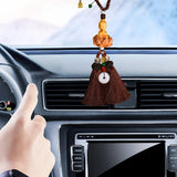 Maxbell Cars Rearview Mirror Pendant Door Automotive Window Buddha Hanging Ornament