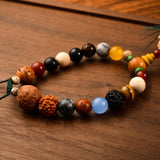 Maxbell Car Hanging Decoration Wood Car Rearview Mirror Charm Pendant for Party Green