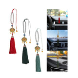Maxbell Cars Rearview Mirror Pendant Enamel Charms Door Wall Window Hanging Ornament Red