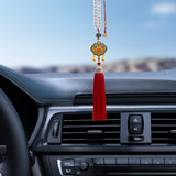 Maxbell Cars Rearview Mirror Pendant Enamel Charms Door Wall Window Hanging Ornament Red