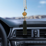 Maxbell Cars Rearview Mirror Pendant Enamel Charms Door Wall Window Hanging Ornament Deep Green