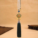 Maxbell Cars Rearview Mirror Pendant Enamel Charms Door Wall Window Hanging Ornament Deep Green