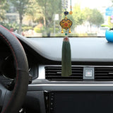 Maxbell Cars Rearview Mirror Pendant Enamel Charms Door Wall Window Hanging Ornament Green
