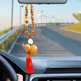 Maxbell Gourd Hanging Ornament Automotive Living Room Car Rearview Mirror Pendant