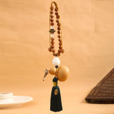 Maxbell Gourd Hanging Ornament Automotive Living Room Car Rearview Mirror Pendant