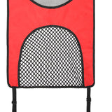 Maxbell Dog Car Net Barrier Car Divider Easy to Install Vehicle Travel Car Dog Fence red