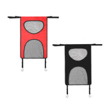 Maxbell Dog Car Net Barrier Car Divider Easy to Install Vehicle Travel Car Dog Fence red