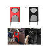 Maxbell Dog Car Net Barrier Car Divider Easy to Install Vehicle Travel Car Dog Fence red