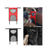 Maxbell Dog Car Net Barrier Car Divider Easy to Install Vehicle Travel Car Dog Fence red