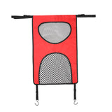 Maxbell Dog Car Net Barrier Car Divider Easy to Install Vehicle Travel Car Dog Fence red