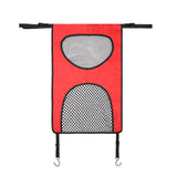 Maxbell Dog Car Net Barrier Car Divider Easy to Install Vehicle Travel Car Dog Fence red