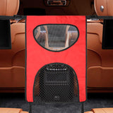 Maxbell Dog Car Net Barrier Car Divider Easy to Install Vehicle Travel Car Dog Fence red