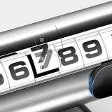 Maxbell Temporary Parking Number Plate Car Phone Number Plate for Buses Parking argent